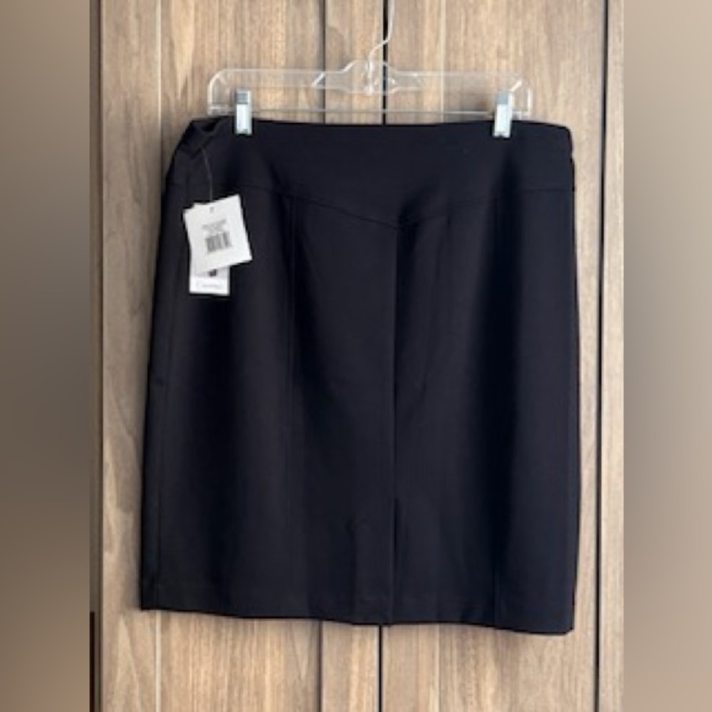 NWT! Ellen Tracy Black Pencil Skirt | XL